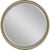 Visual Comfort Thomas O'Brien for Visual Comfort Signature Tricia 24" Illuminated Round Mirror in Polished Nickel and Gild For Sale - Image 4 of 11