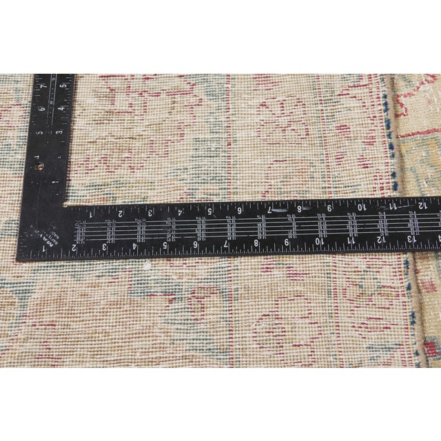 Textile Late 19th Century Persian Yazd Rug, 10'02 X 14'09 For Sale - Image 7 of 10