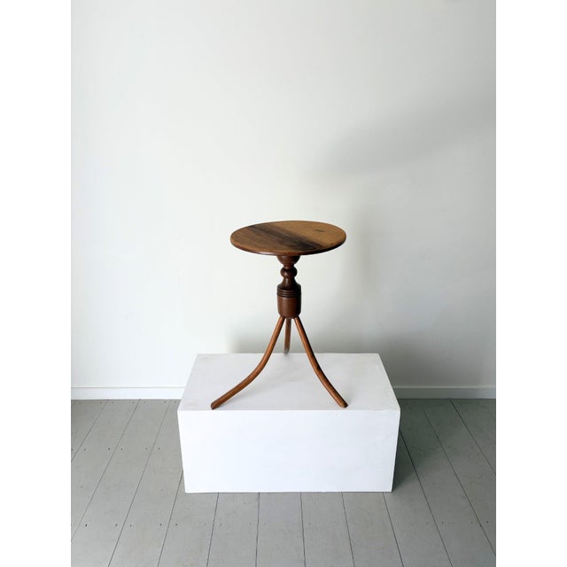 1920s Secessionist Occasional Table with Splayed Legs, 1920 For Sale - Image 5 of 8
