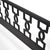 Black Hollywood Regency King Size Headboard For Sale - Image 8 of 11