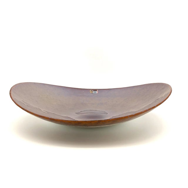 Ivory Topaz Murano Glass Plate from YourMurano For Sale - Image 6 of 6