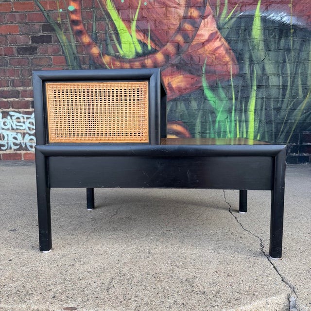 Mid Century Modern Baker Tiered End Table For Sale In Cleveland - Image 6 of 12