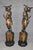 Italian Italian-Made Nubian Blackamoor Carved Wood Polychromed Figures on Pedestals For Sale - Image 3 of 14