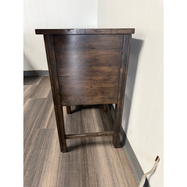 Traditional Euro Classic Console in Alder With Light Distressing For Sale - Image 3 of 3