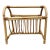 Mid-Century Modern Mid-Century Rattan Magazine Rack, 1970s For Sale - Image 3 of 6