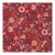 Schumacher x Happy Menocal Gloriette Fabric in Red For Sale