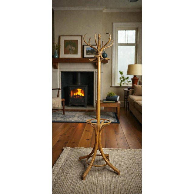 Vintage Parrot Coat Rack from Baumann, 1930s For Sale - Image 9 of 9