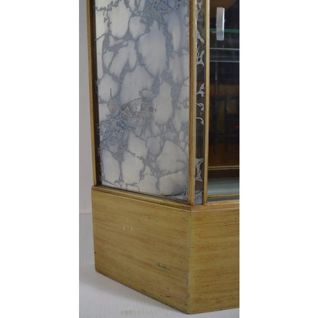 1940s Églomisé Mirrored Back Bar For Sale - Image 5 of 11