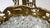 Antique French Brass Glass Grape Shade Chandelier, 1930s For Sale - Image 9 of 11