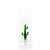 Cactus set composed by Cactus jug and cactus 4 glasses made in transparent and green Venetian glass. A masterful showcase...