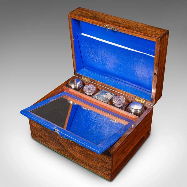 1820's Regency Antique Vanity Case For Sale - Image 10 of 12