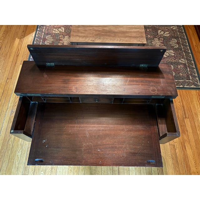 Antique Spinet Desk For Sale - Image 9 of 17