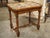 17th Century French Burgundian Walnut Side Table With 19th Century Needlework For Sale - Image 9 of 18