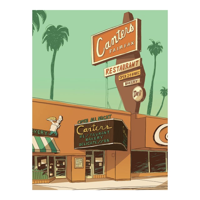 Canters Limited Edition Print on Entrada Rag by Marz Jr. For Sale