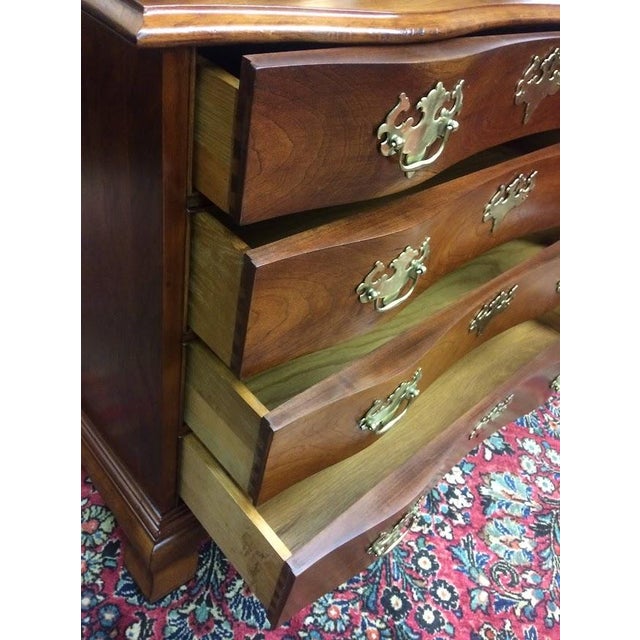 Vintage Bachelor Chest, Four Drawer Chest, Statton Furniture For Sale - Image 11 of 16