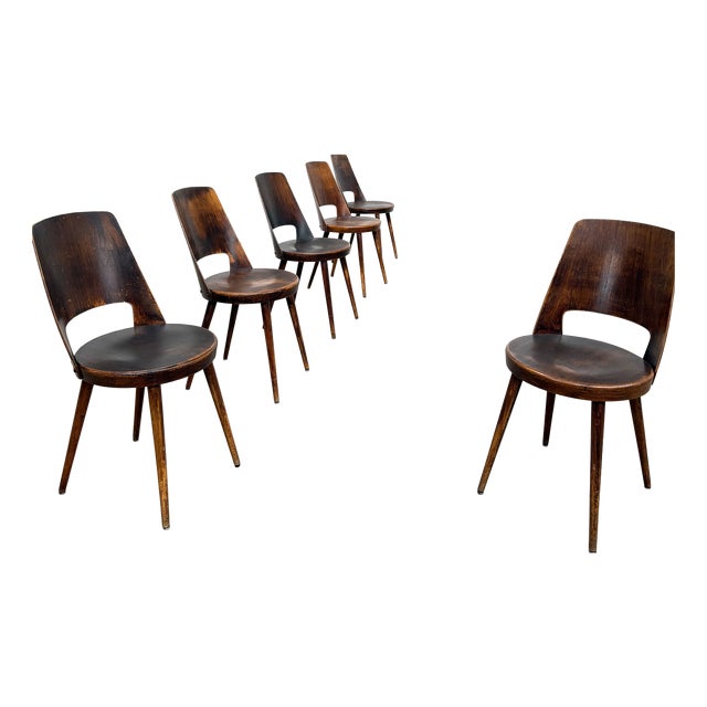 Mondor Chairs from Baumann, 1960s, Set of 6 For Sale