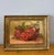 Vintage Roses Still Life Oil on Board Painting in Gilt Frame For Sale - Image 4 of 4