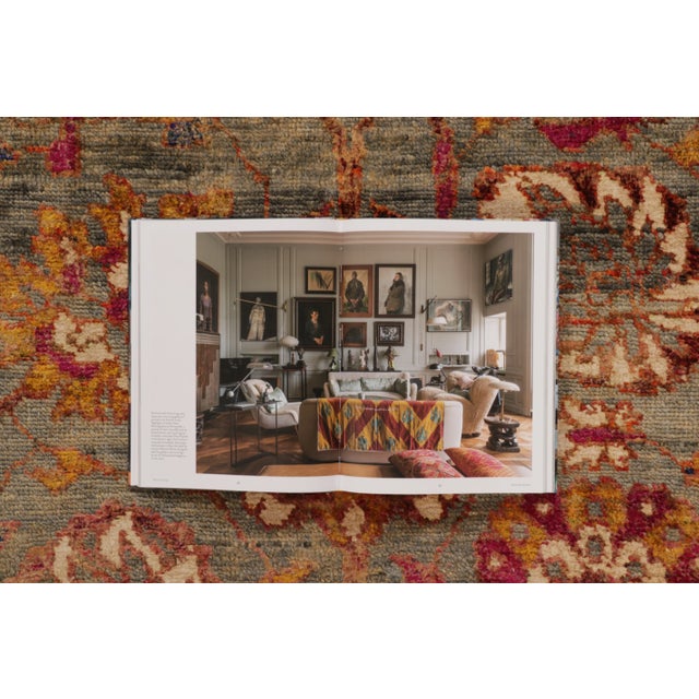 Contemporary Oushak Style Wool Rug in Beige & Brown, by Rug & Kilim, India For Sale - Image 9 of 10