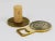 Brass Coin Bottle Opener and Bottle Stopper attributed to Carl Auböck, Austria, 1950s, Set of 2 For Sale - Image 9 of 11