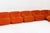 1970s Patate Modular Sofa in Orange Corduroy from Airborne, 1970s, Set of 7 For Sale - Image 5 of 14
