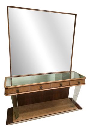 Art Deco Dressing Table by Osvaldo Borsani for Fontana Arte, 1940s