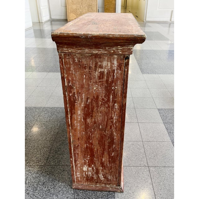 Mid 19th Century Swedish Folk Cabinet & Chest of Drawers For Sale - Image 10 of 18