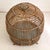 Brown Vintage Rattan Birdcage, 1960s For Sale - Image 8 of 10