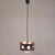 Vintage Pendant Lamp with Chrome Cylinder and Glass Globe, 1960s For Sale - Image 10 of 13