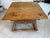 Rustic Farmhouse Dining Table in Natural Wood For Sale - Image 4 of 17