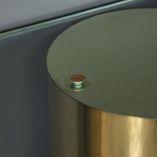 20th Century Brass Covered Side Table For Sale - Image 12 of 15