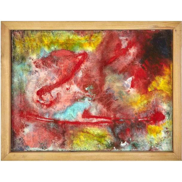Frida&Raul, Nebula, 2020, Mixed Media on Canvas, Framed For Sale