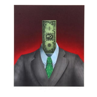 Money Talks, E. Salem Krieger Screen Print For Sale