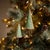 Woven Bamboo Pine Tree Ornament (Set of 4) For Sale In Chicago - Image 6 of 8
