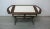 Coffee Table with Side Wings in Dark Nutwood and Cream-White, 1960s For Sale - Image 3 of 9