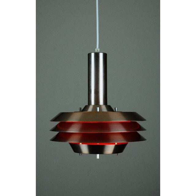 Model 705 Pendant Lamp for Lyskaer Belysning, Denmark, 1960s For Sale - Image 10 of 14