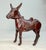 Figurative Antique 1920's Ac Williams Hand Painted Cast Iron Donkey Coin Penny Still Bank For Sale - Image 3 of 14