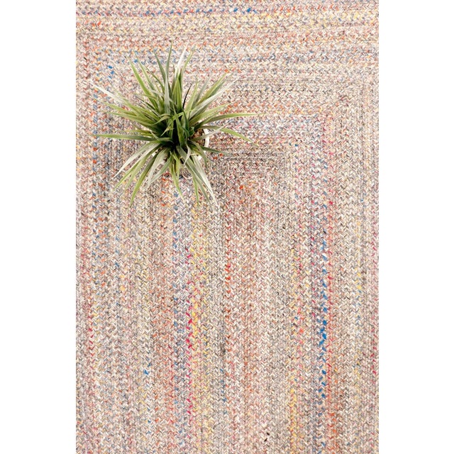 Transitional Ponta Indoor/Outdoor Multicolor Area Rug, 6' 0'' X 6' 0'' For Sale - Image 3 of 7