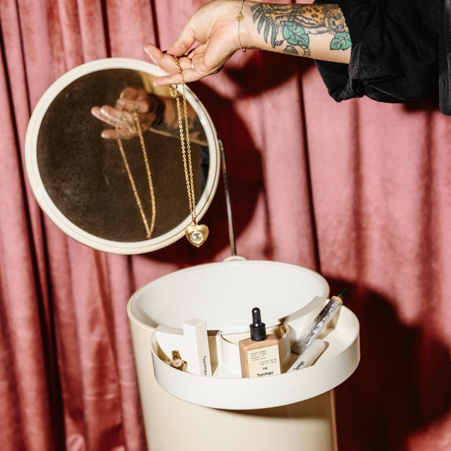 Space Age Dressing Table with Mirror from Bremshey & Co, Germany, 1970 For Sale - Image 3 of 10