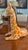 Hollywood Regency Glazed Terracotta Sculpture of a sSeated Giiraffe. Made in Italy Stamped Pristine For Sale - Image 4 of 9