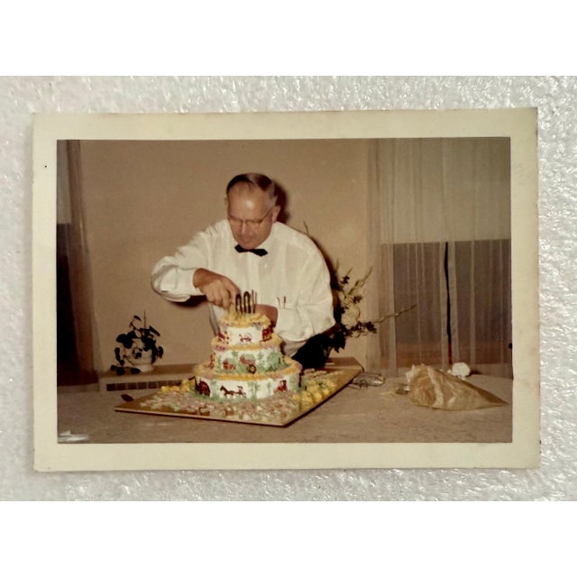 Group of original vintage color and black and white photographs related to Grandma Moses. Dimensions: Largest is 6 X 8...