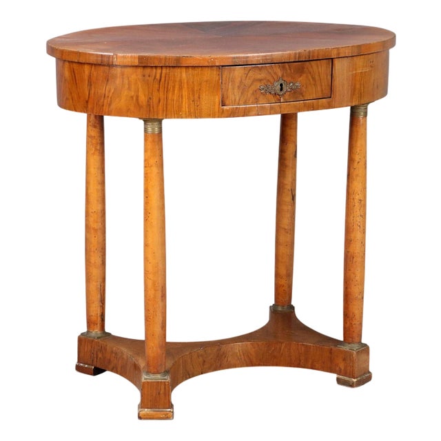 Empire Coffee Table in Walnut For Sale