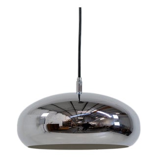 Chrome Pendant Lamp by Richard Carruthers for Ateljé Lyktan For Sale