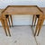 1960s Mid Century Modern Walnut Nesting Tables by Heirloom Weiman Collection For Sale - Image 11 of 18