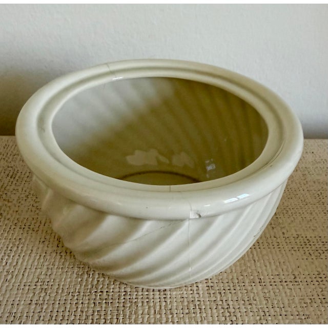 1980s Fitz & Floyd Soup Bowl and Saucer Set With Lid Fishes - Set of 5 For Sale - Image 5 of 7