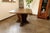 Rustic Rustic Oak Table with Central Base, 1920s For Sale - Image 3 of 17