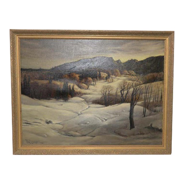 Paul Laurtiz Winter Landscape For Sale