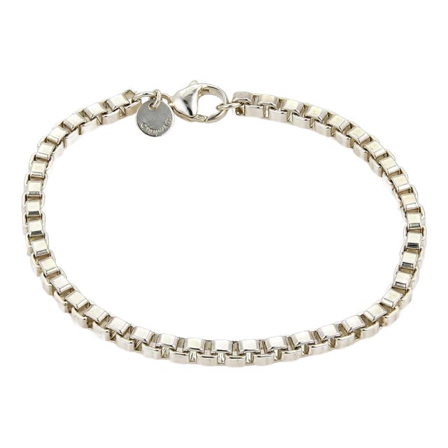 17032 - Tiffany & Co. Venetian Box Link Sterling Silver