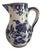 Vintage Hand Painted Delft Blue & White Pitche #1455 For Sale