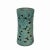The Ceramic Clay Turquoise Cloud Scroll Round Tall Pedestal Table Display Stand is a striking and artistic piece that...