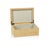 This small box with natural grasscloth covering & soft suede lining is the perfect box for desk or entry way organization....